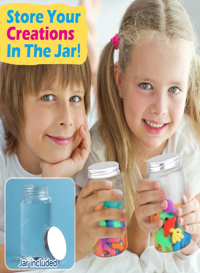 wookidel Magic Gel Water Elf Toy Kit, Aqua Fairy Water Gel Kit for Kids with 10PCS Aqua Jelly Gels & Animal Mold, Gift for Christmas, Easter, Birthday, New Year, Creative Art Craft Girls 6 7 8 9 10 Year Old - Image 4